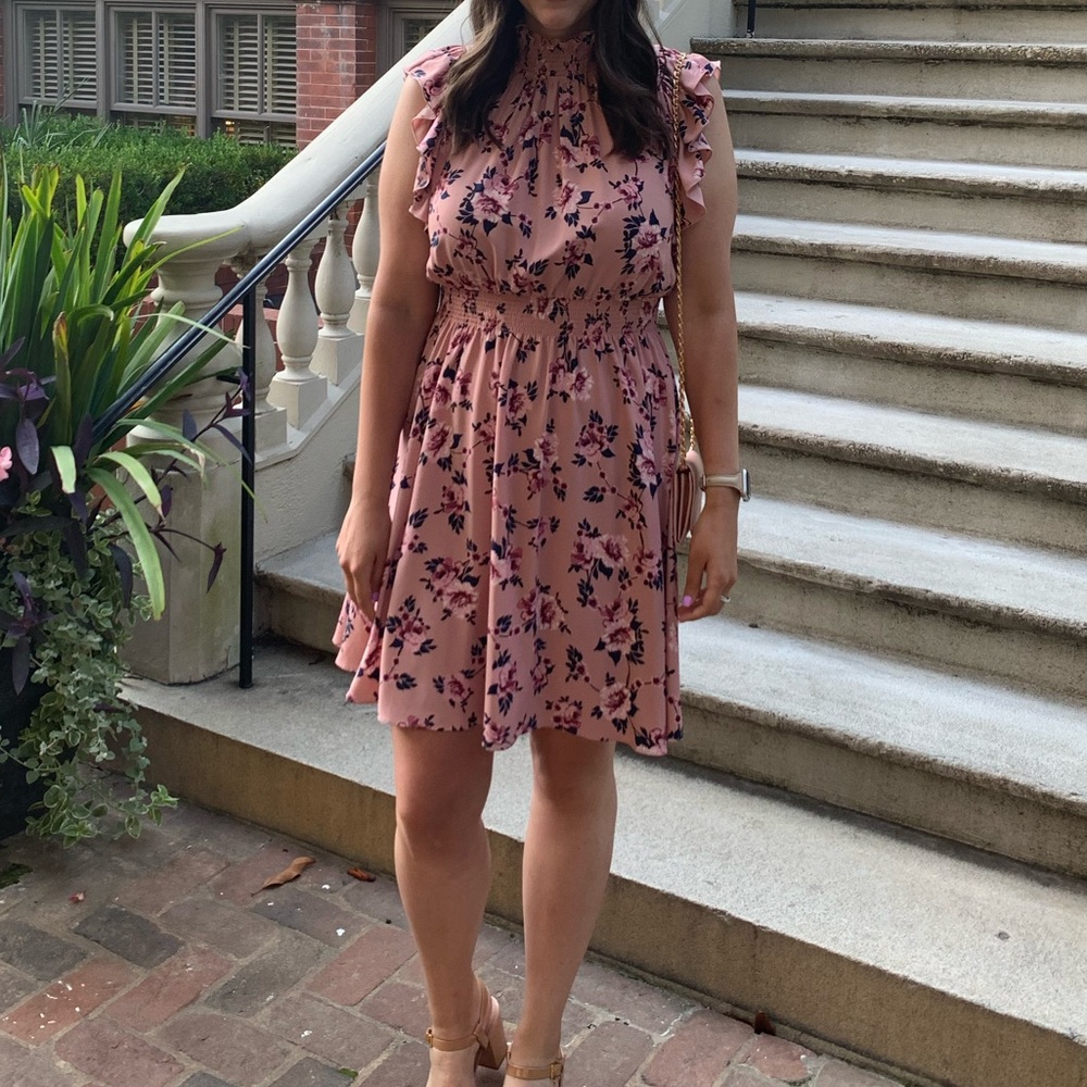 Kate Spade Prairie Rose Flutter Dress